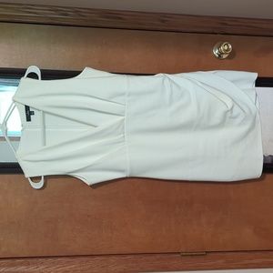 White Lulu's short wedding dress